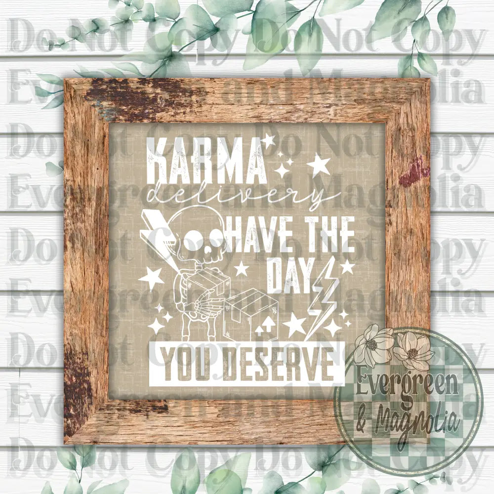 Karma Delivery (White)