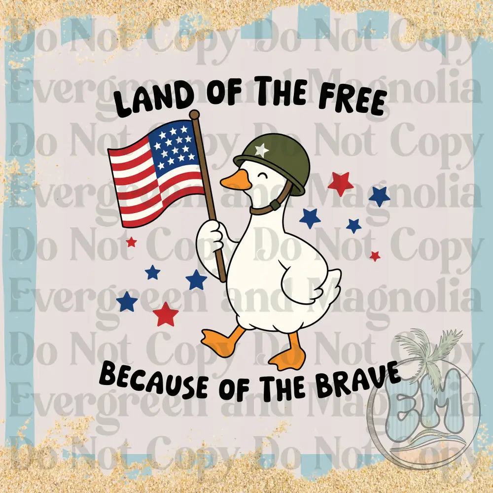 Land of the free goose