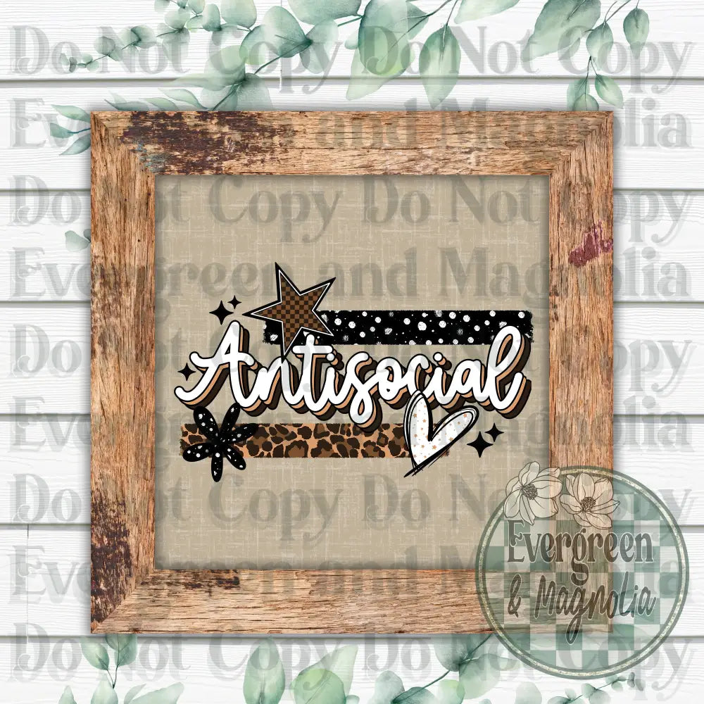 Leopard antisocial