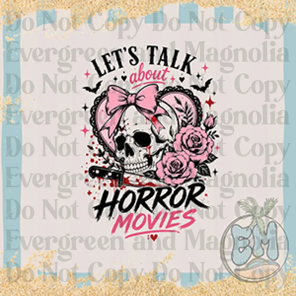 Let's talk horror movies