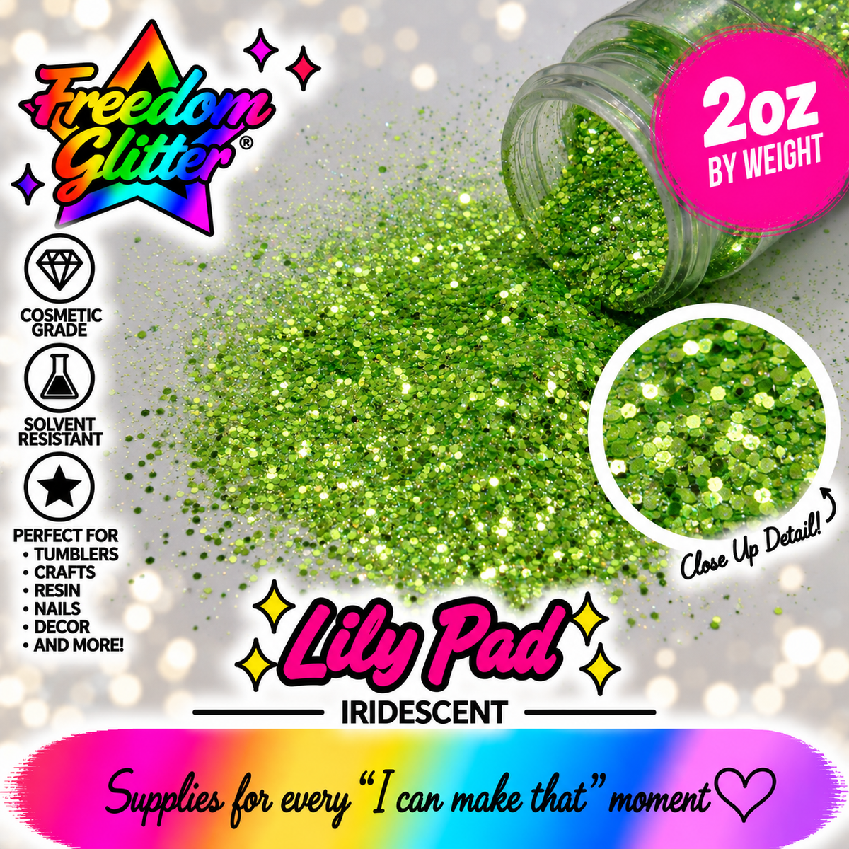 Lily Pad (Iridescent)
