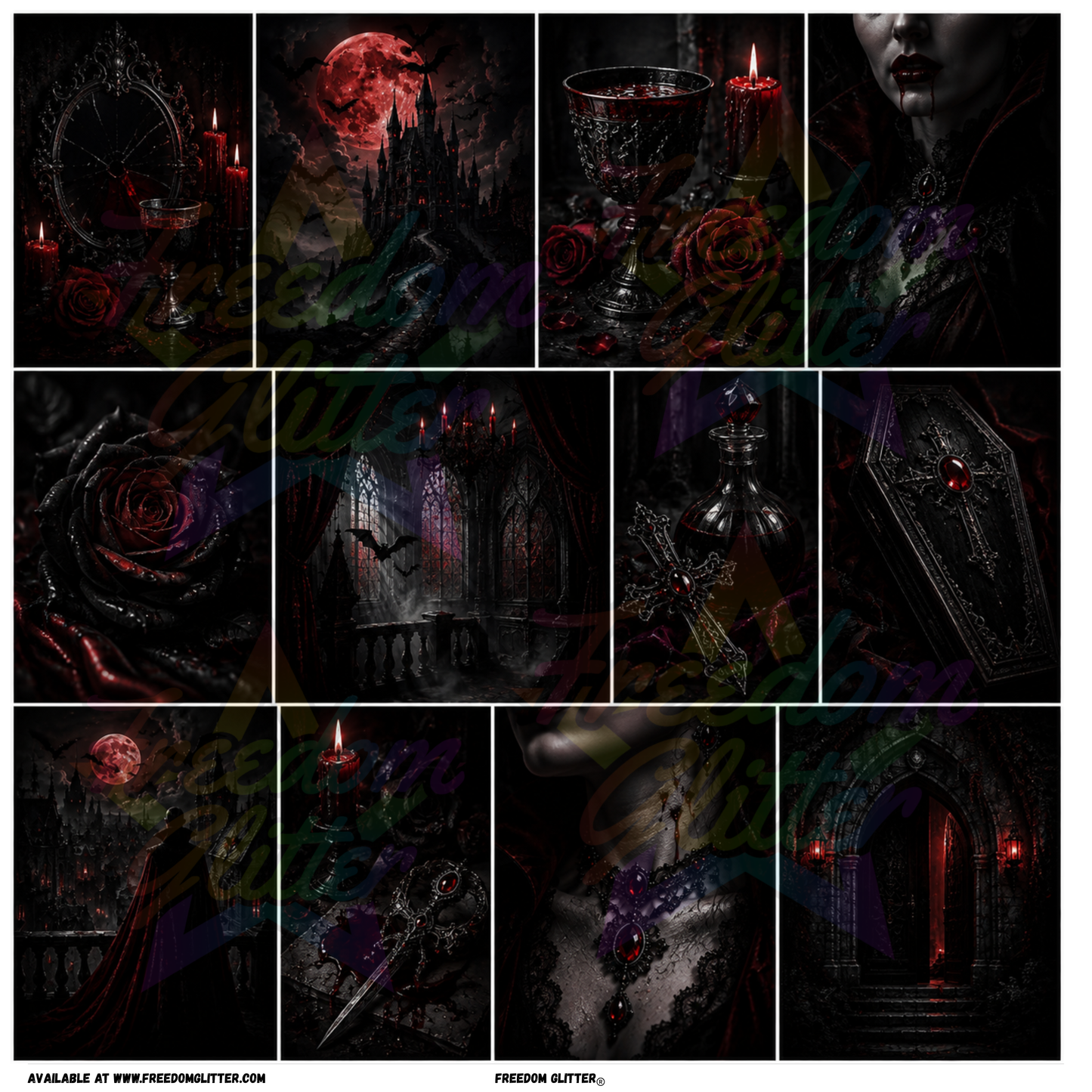 Mixed Image - Dark Vampires 1 (Printed Vinyl)