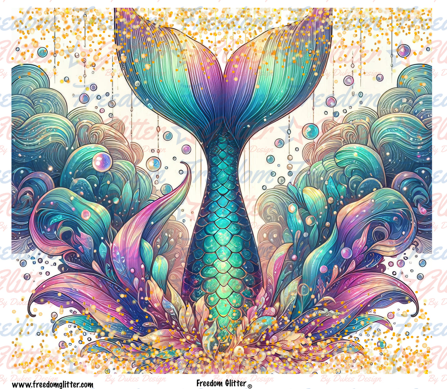 Mermaid Tail (Printed Vinyl)