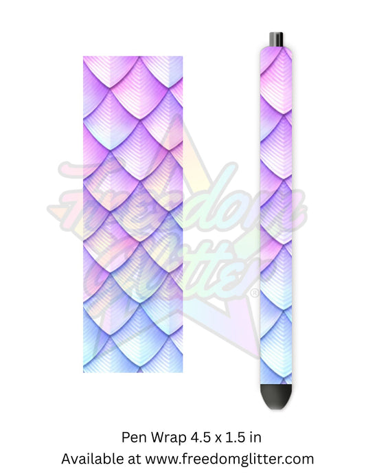 Metallic Dragon Scales - Fantasy (Printed Vinyl)