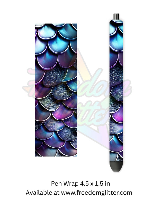 Metallic Dragon Scales 3 (Printed Vinyl)