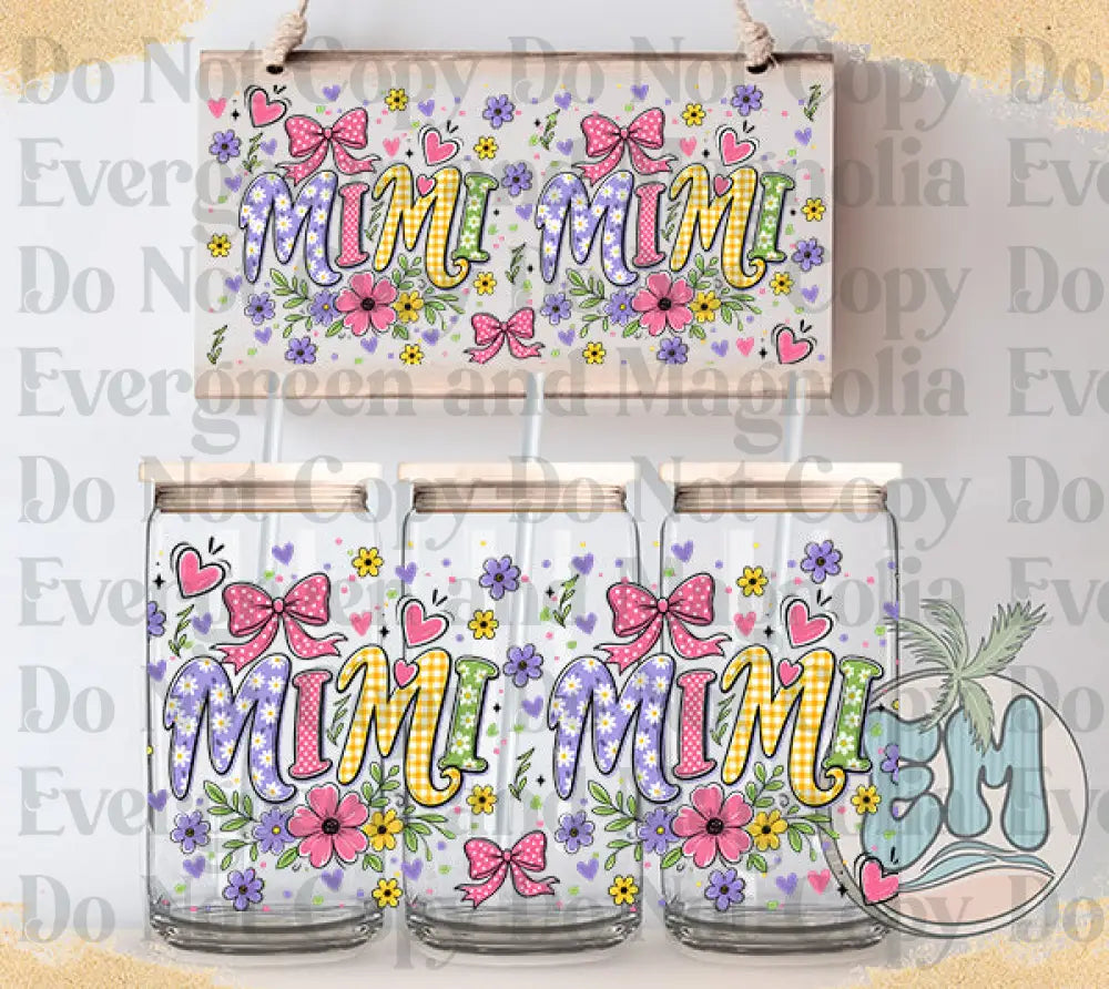 Mimi bows and flowers