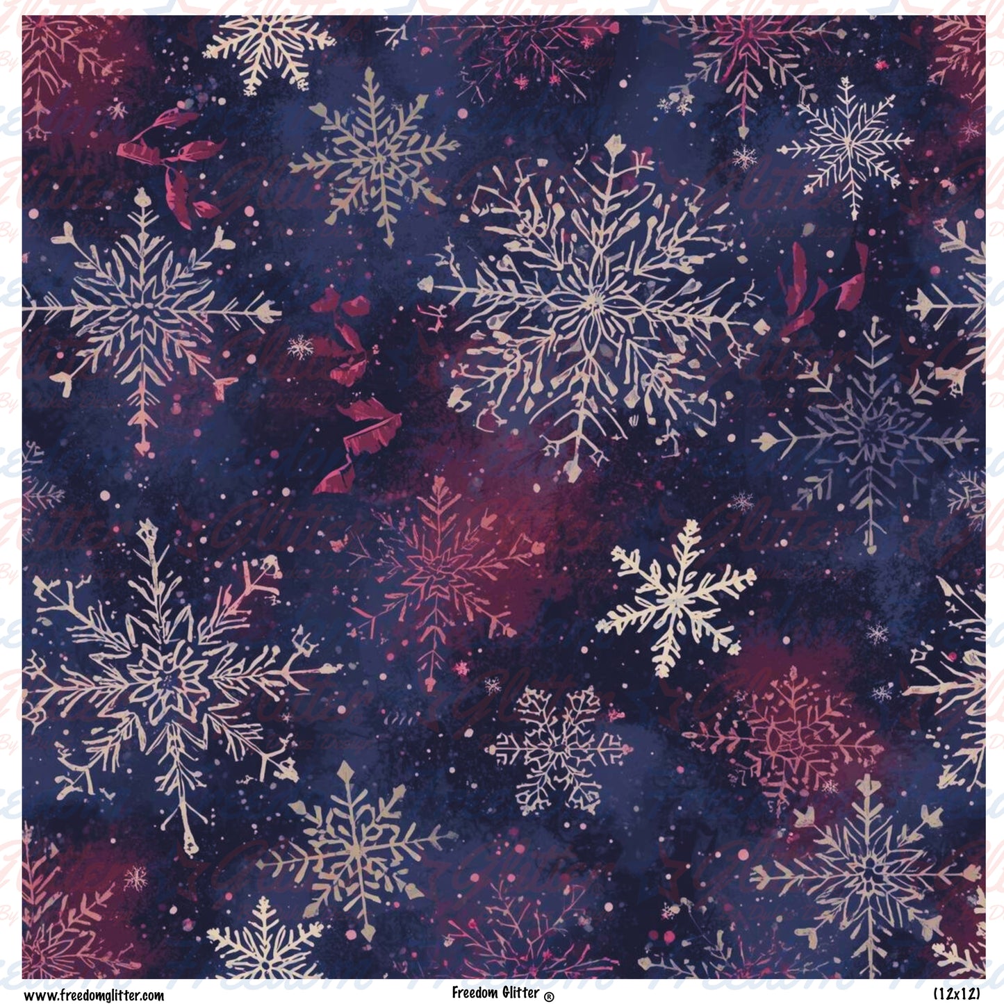 Moody Snow 1 (Printed Vinyl)