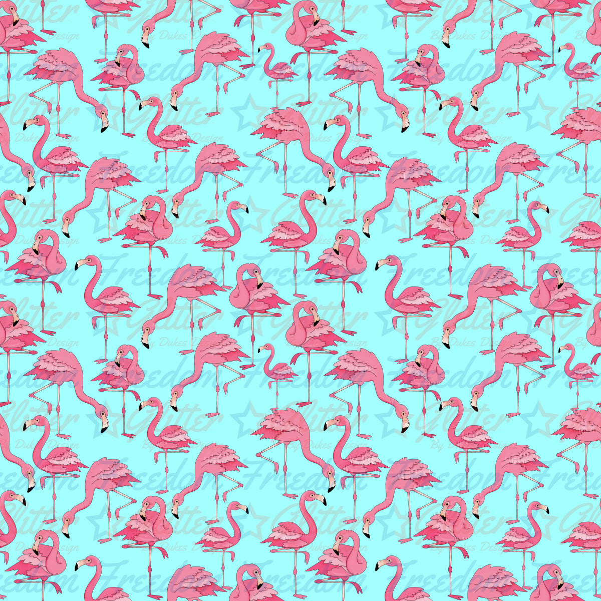 Flamingos (Printed Vinyl)