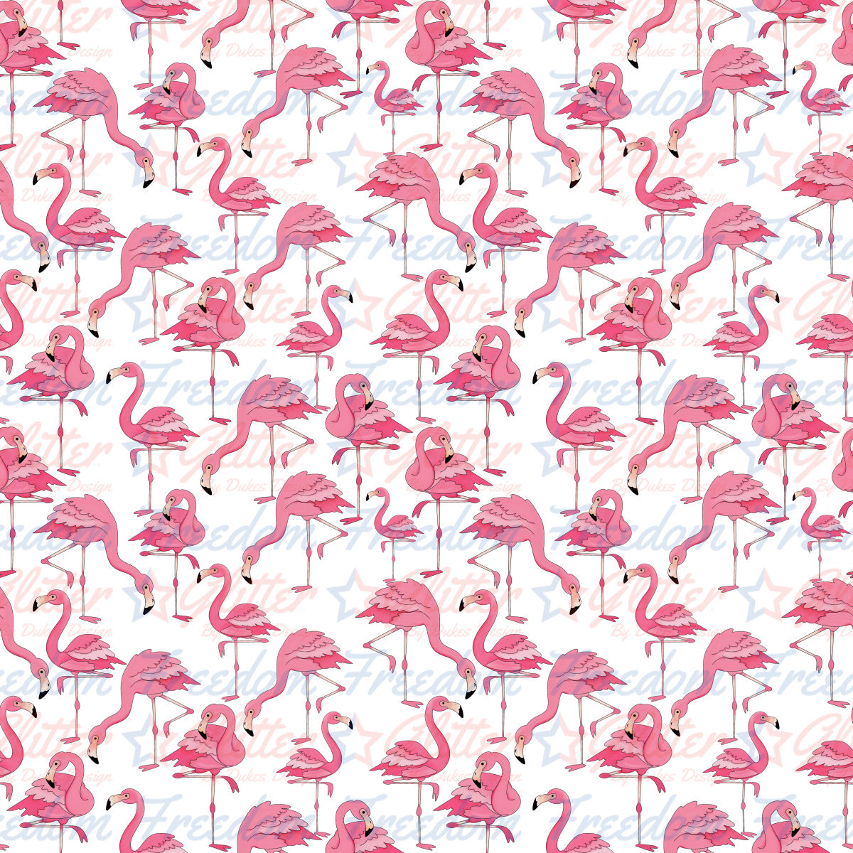 Flamingos (Printed Vinyl)