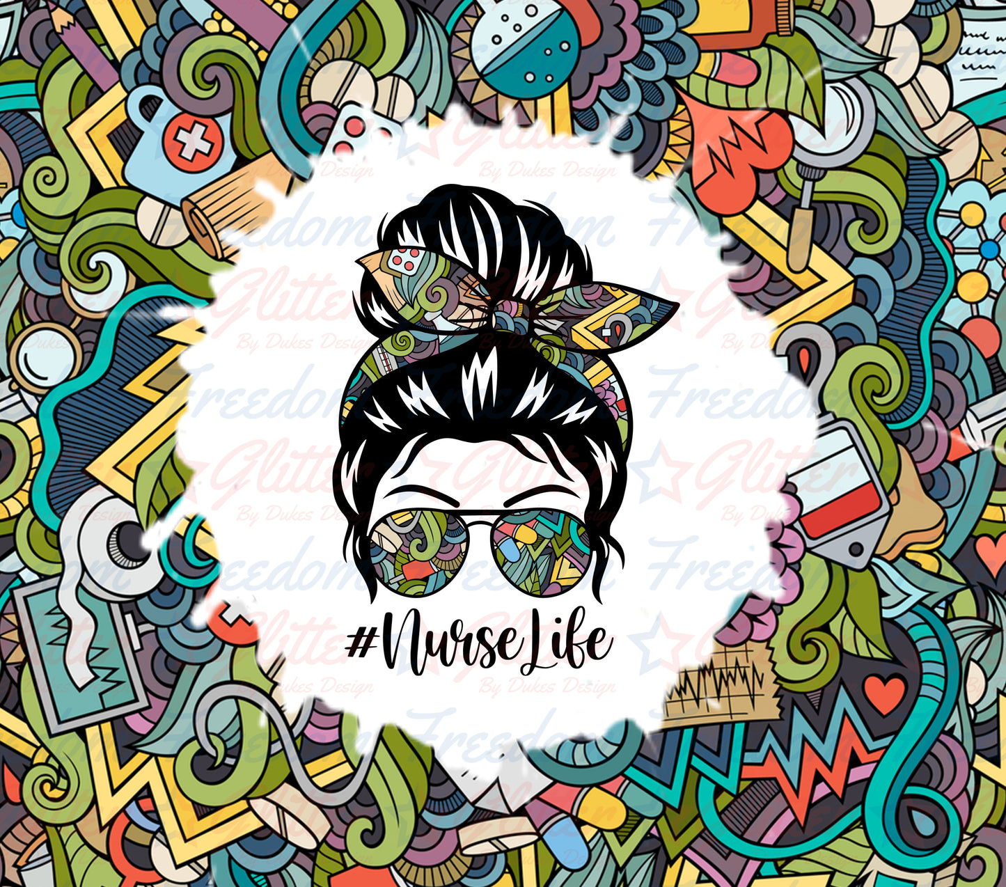 Nurse Life 1 (Printed Vinyl)