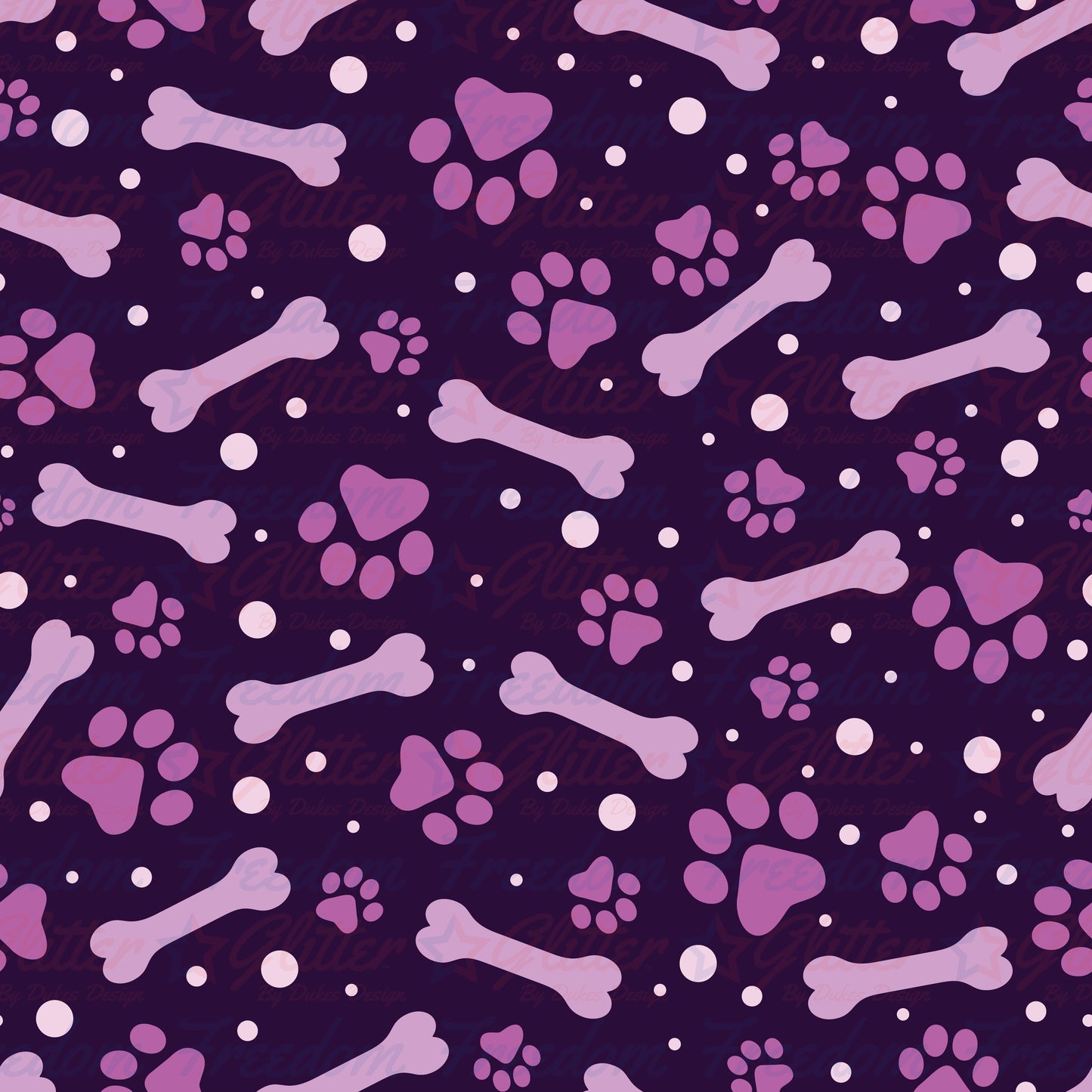 Paw Prints 2 (Printed Vinyl)