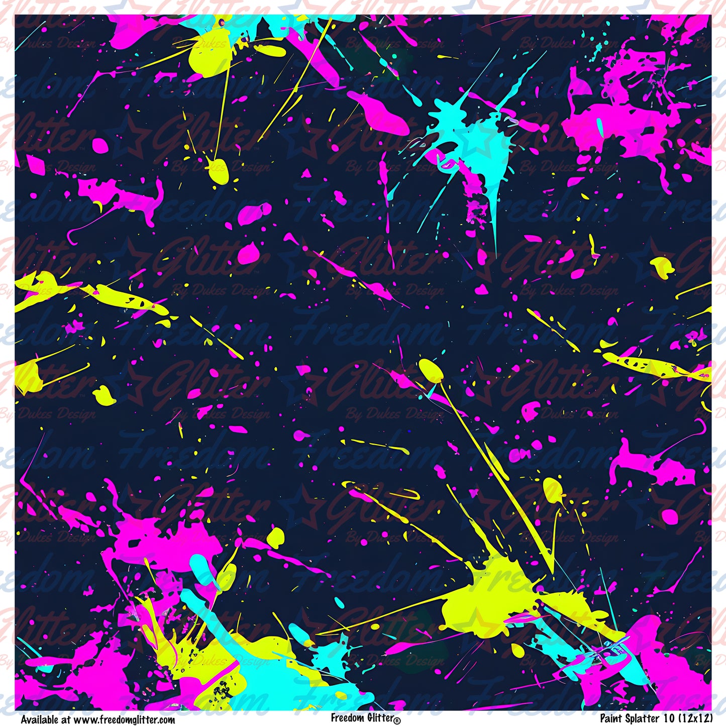Paint Splatter 10 (Printed Vinyl)