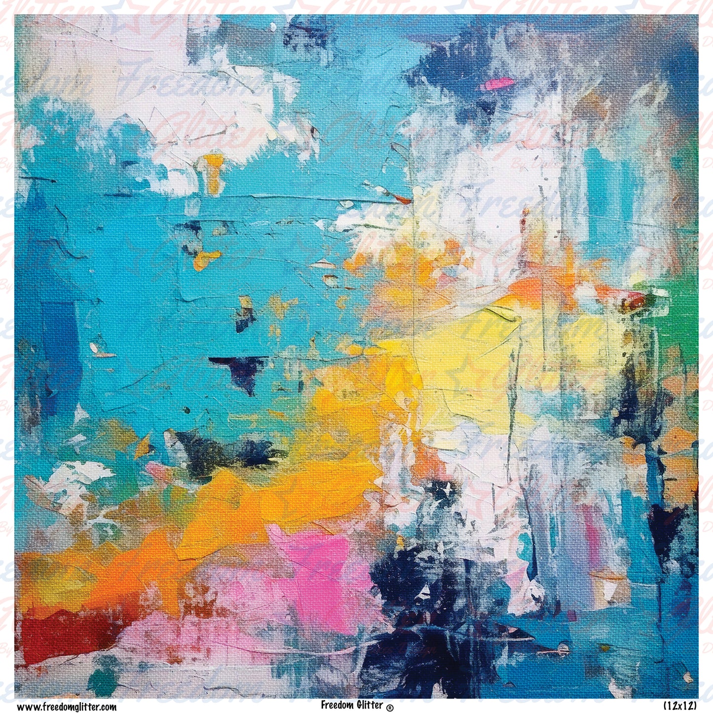 Paint Textures 11 (Printed Vinyl)