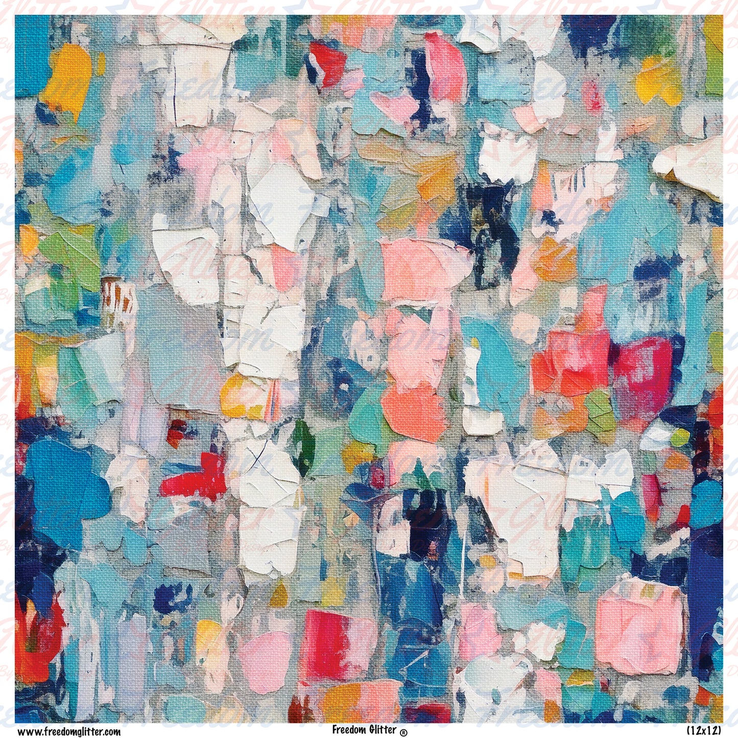 Paint Textures 12 (Printed Vinyl)