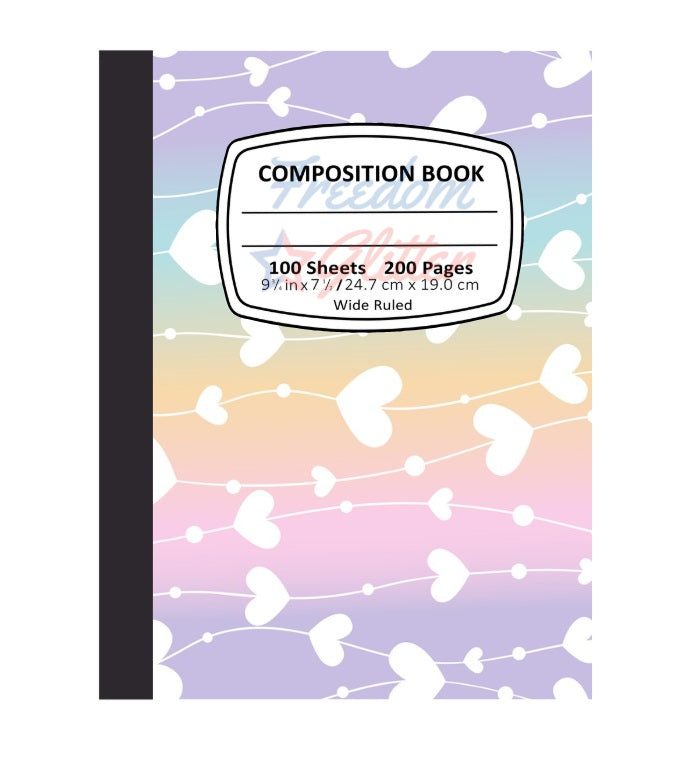 Pastel Love 4 Notebook Cover