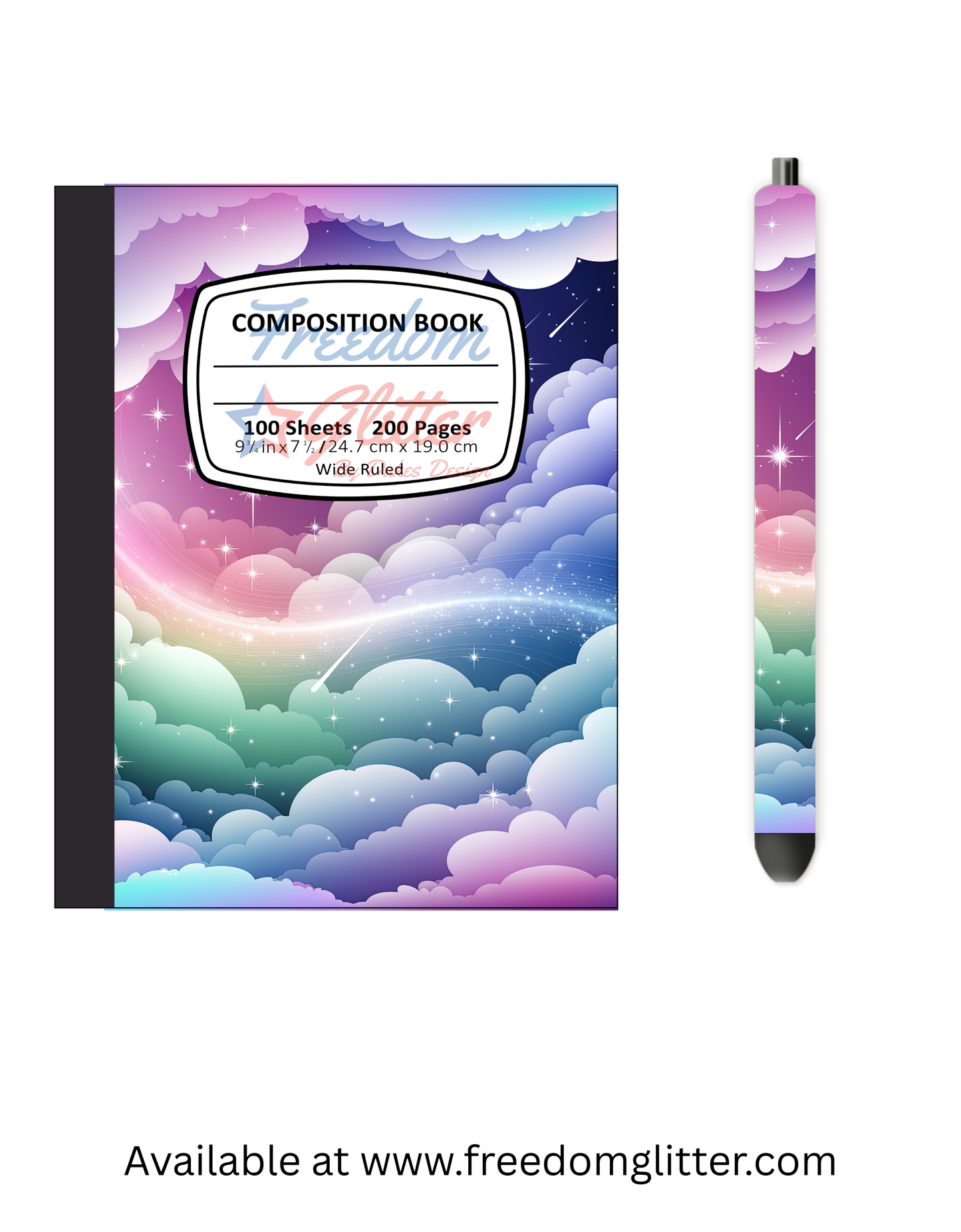 Rainbow Pastel 2 Notebook Cover