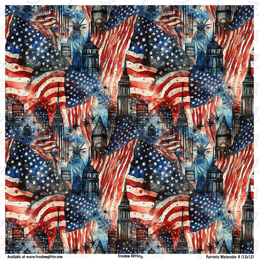 Patriotic 4 (Printed Vinyl)