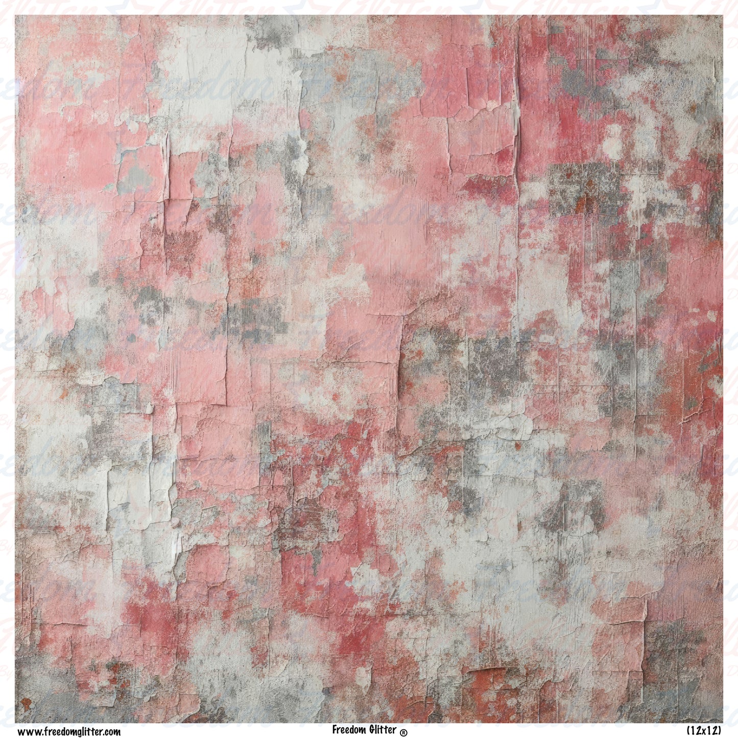 Pink Grunge 4 (Printed Vinyl)