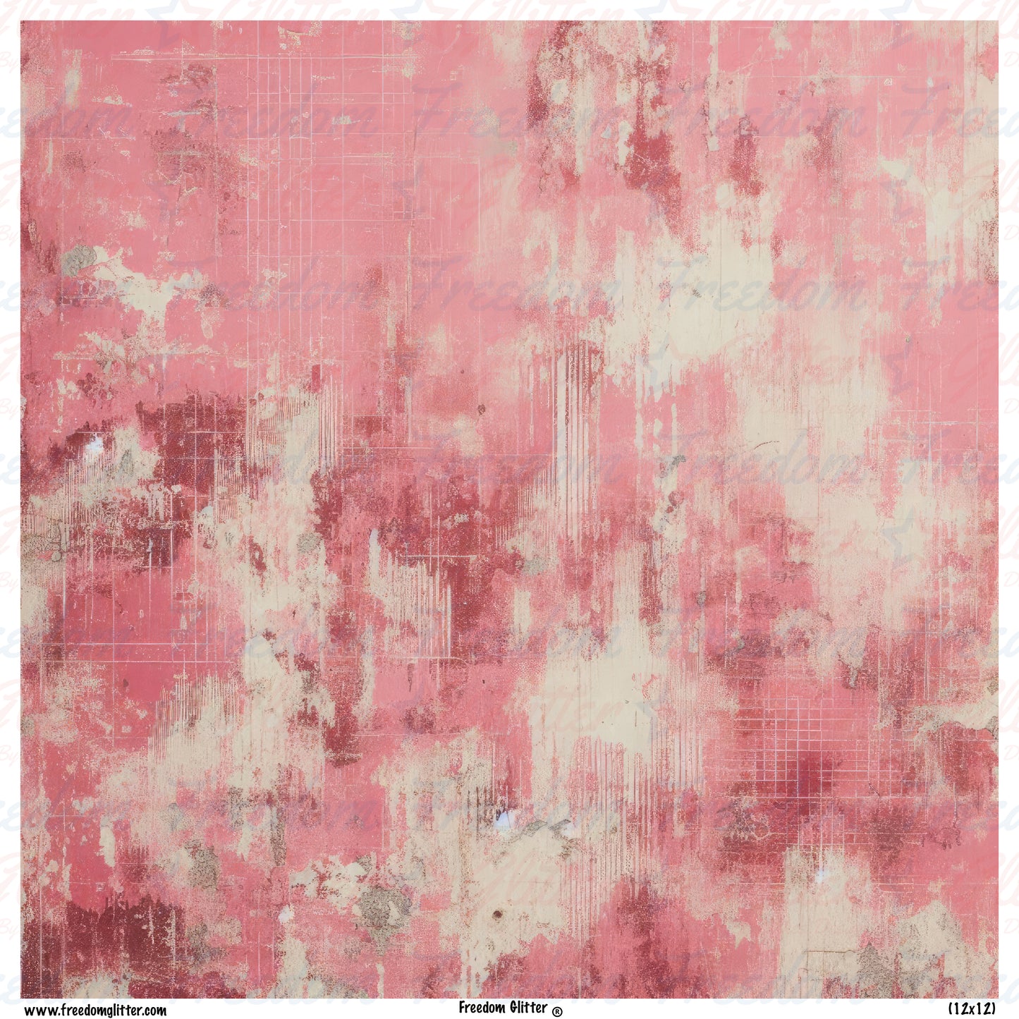 Pink Grunge 5 (Printed Vinyl)