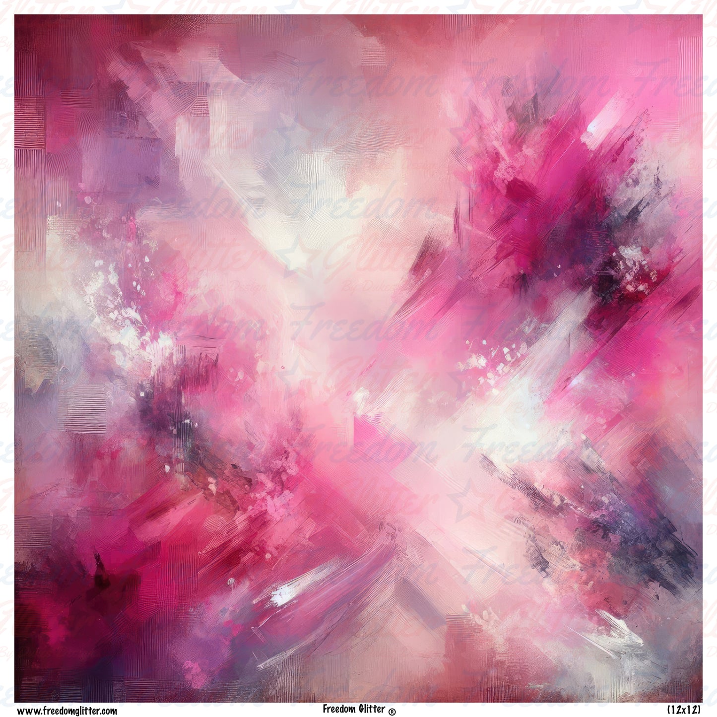 Pink Grunge 7 (Printed Vinyl)