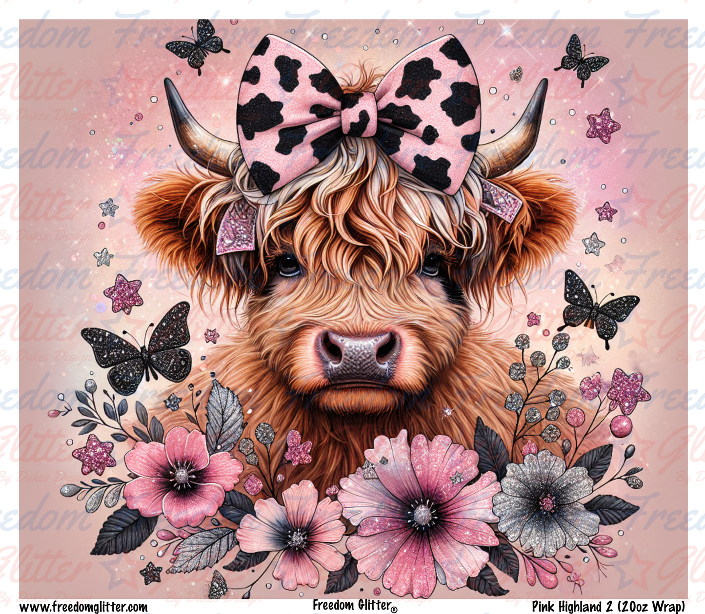 Pink Highland 2 (Printed Vinyl)