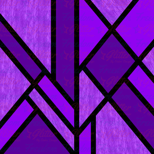 Purple Abstract (Printed Vinyl)