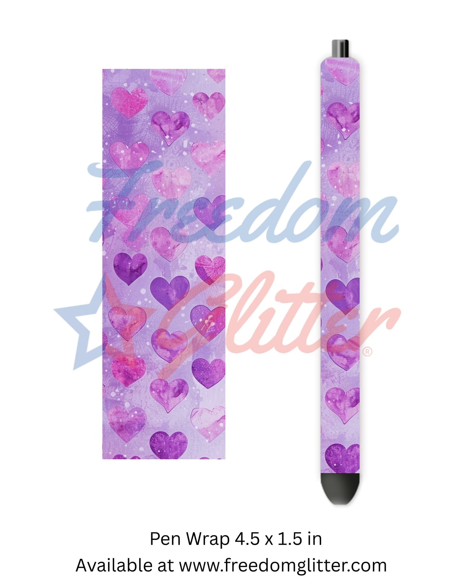 Purple Hearts 1 (Printed Vinyl)