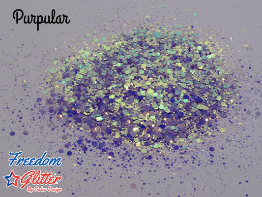 Purpular (Metallic/Iridescent Glitter)