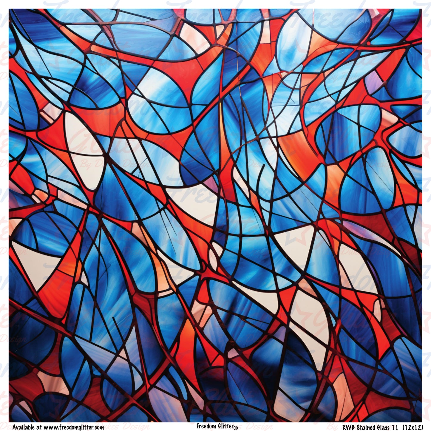 Stained Glass 19 (Printed Vinyl)