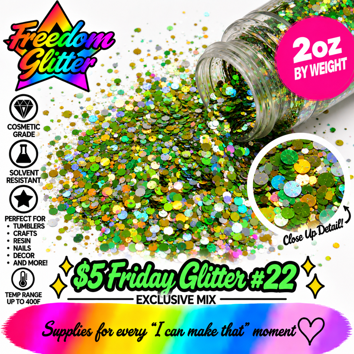 $5 Friday Glitter #22