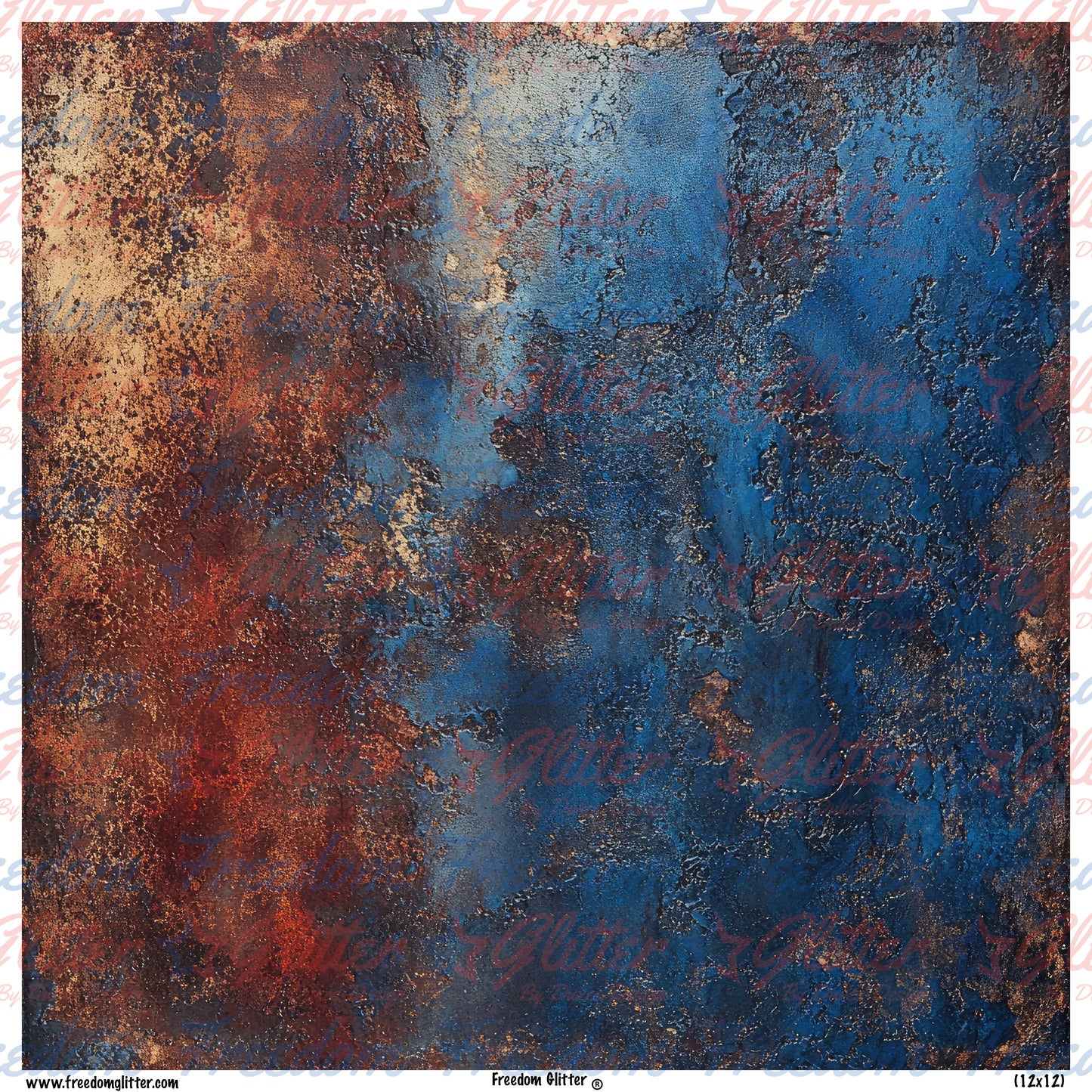 Rust Grunge 2 (Printed Vinyl)