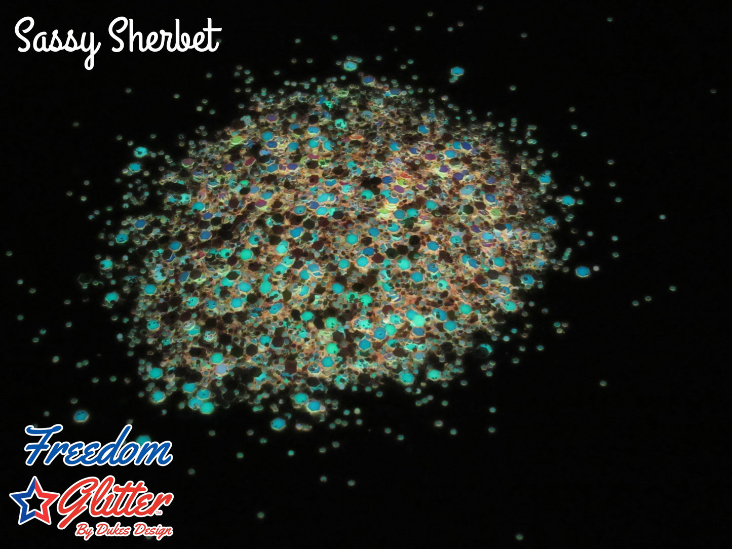 Sassy Sherbet (Glow Glitter)