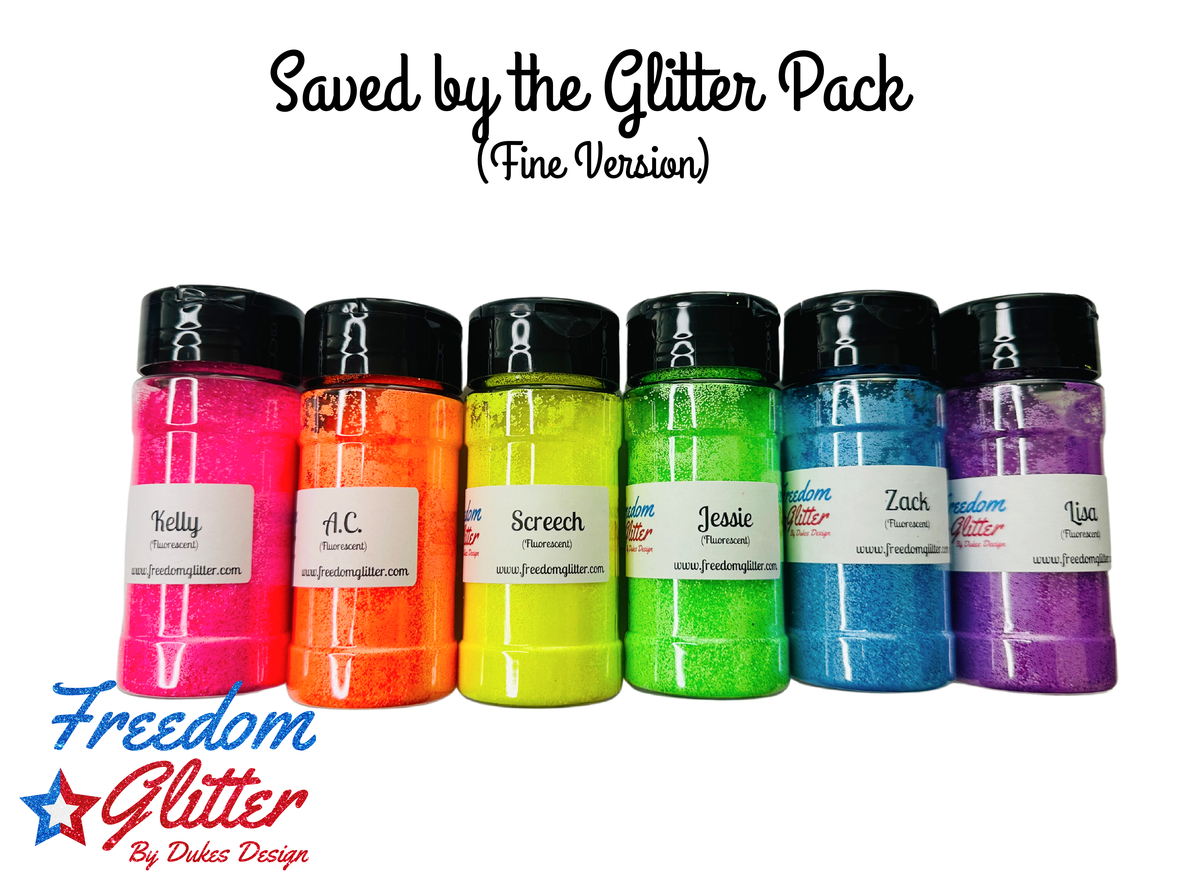 Saved by the Glitter Pack (Fine) – Freedom Glitter