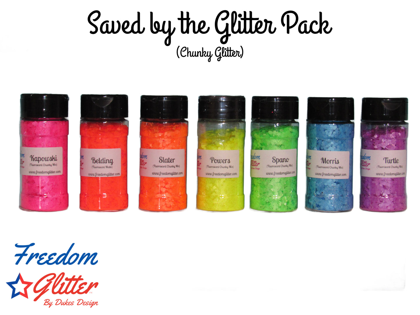Saved by the Glitter Pack (Chunky)