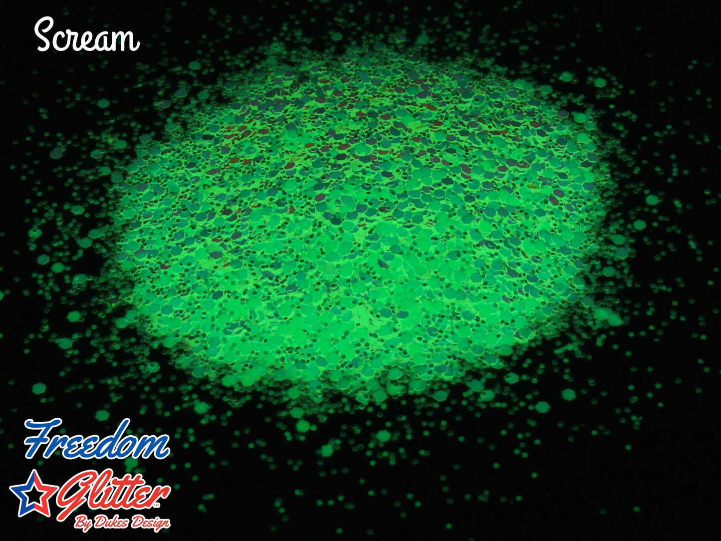 Scream (Glow Glitter)