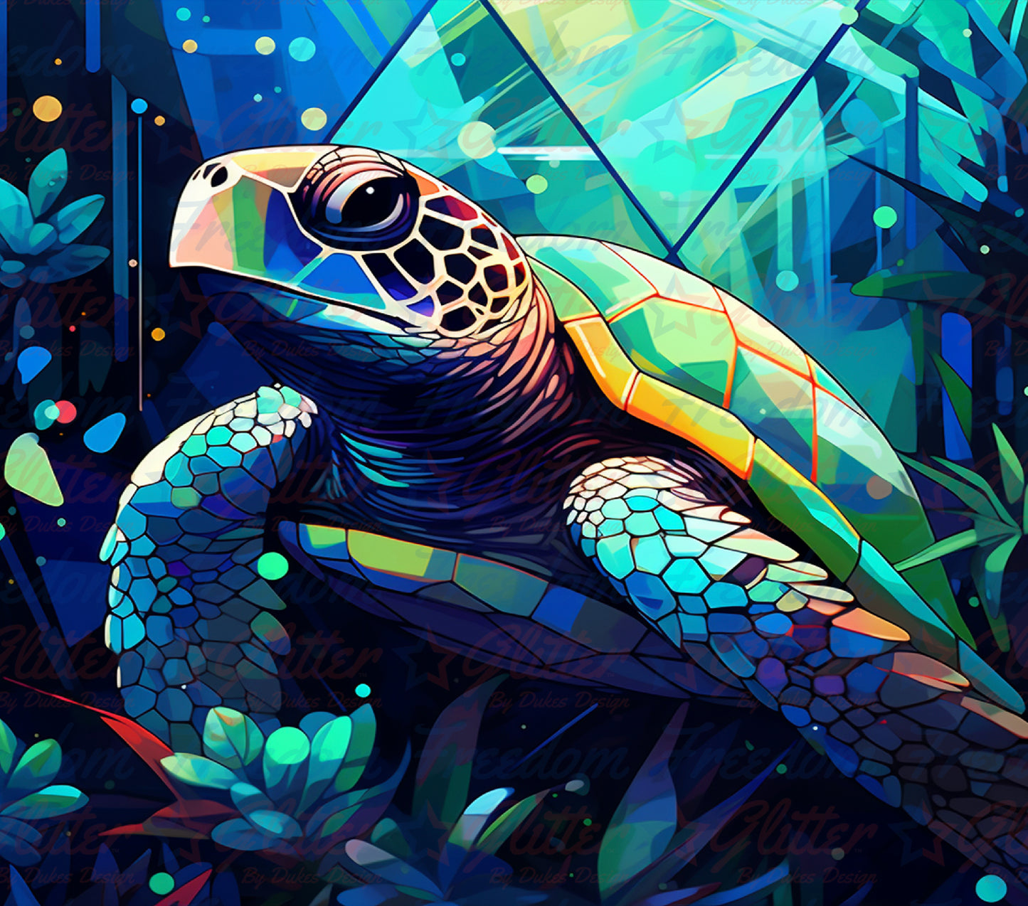 Sea Turtle 1 (Sublimation)