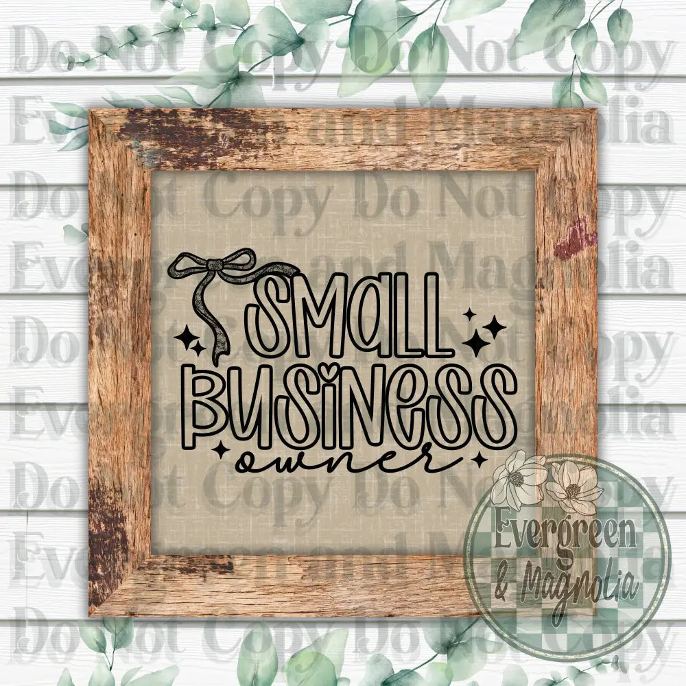 Small Business Owner (Black)