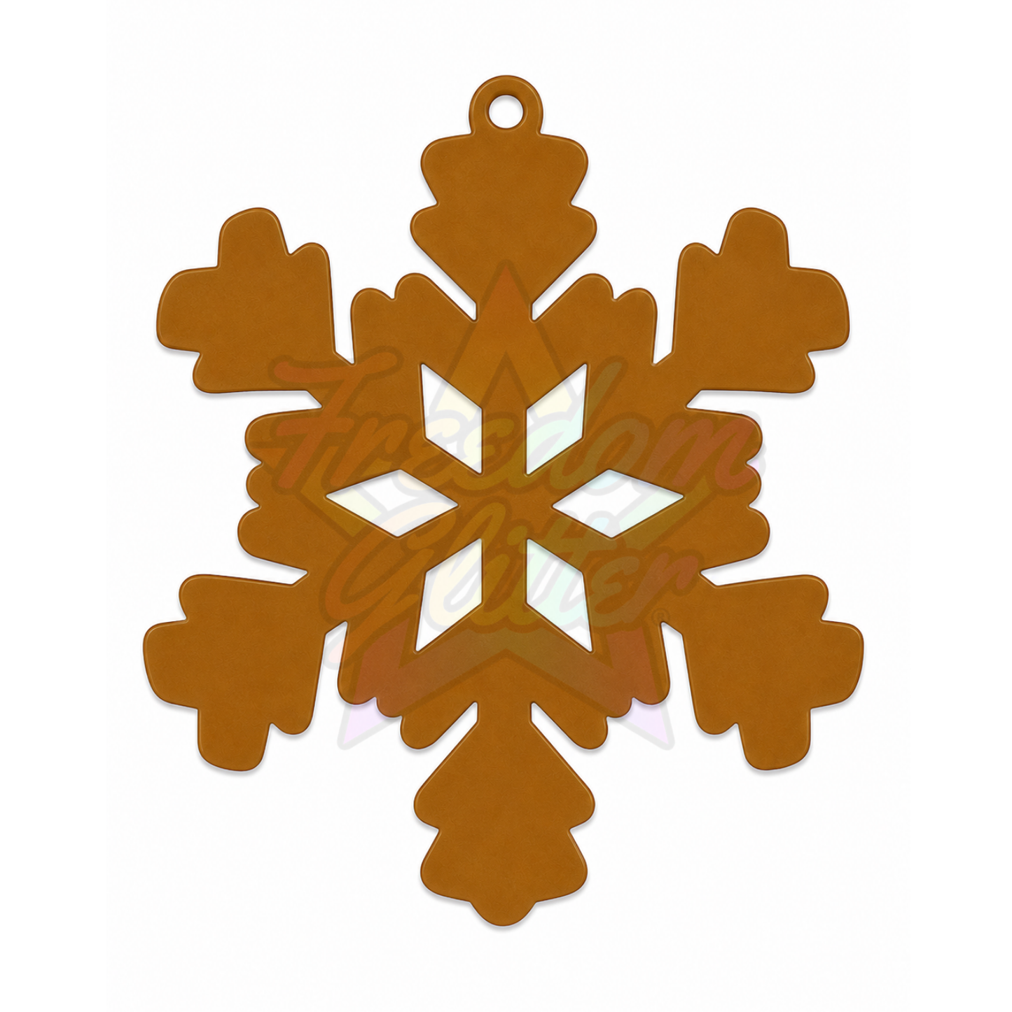 Snowflake 1 Acrylic Ornament Blank – 4"