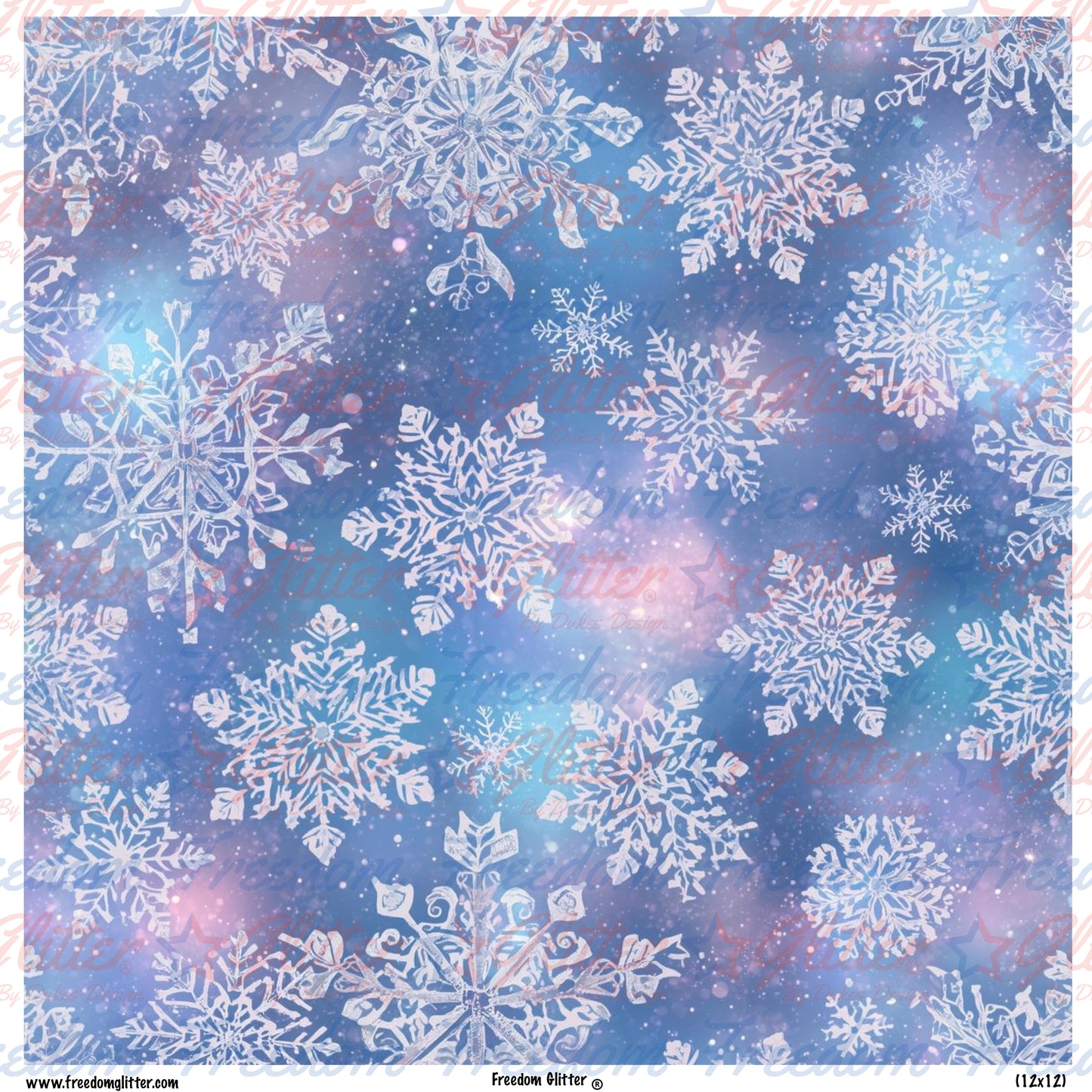 Snowflakes 1 (Printed Vinyl)