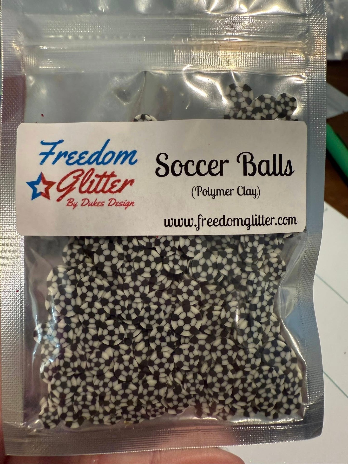 Soccer Ball Polymer Clay