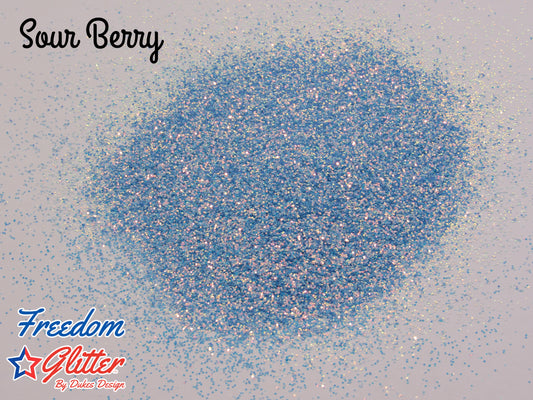 Sour Berry (Metallic/Iridescent Glitter)