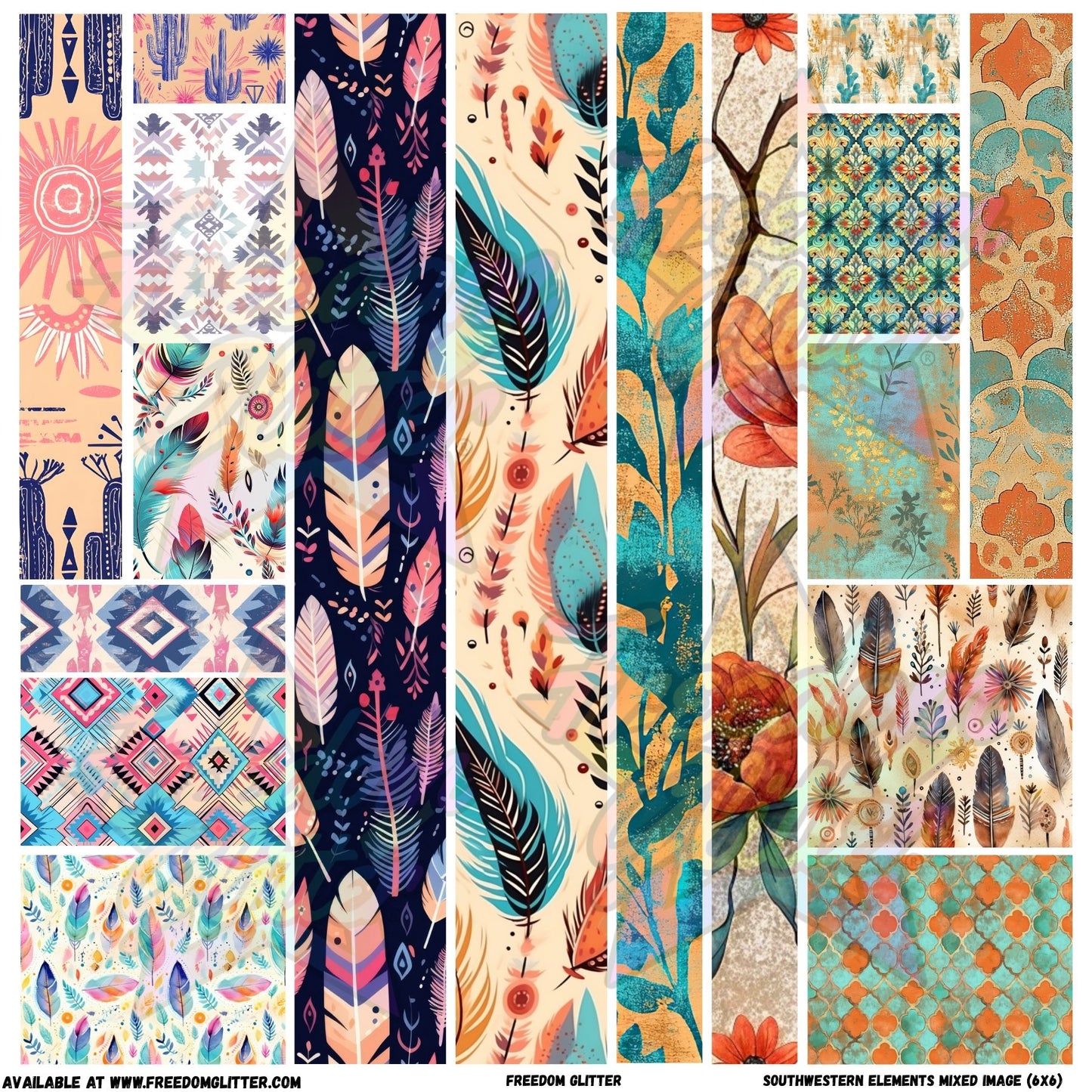 Pen Mixed Elements - Southwestern (Printed Vinyl)