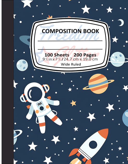 Space 1 Notebook Cover