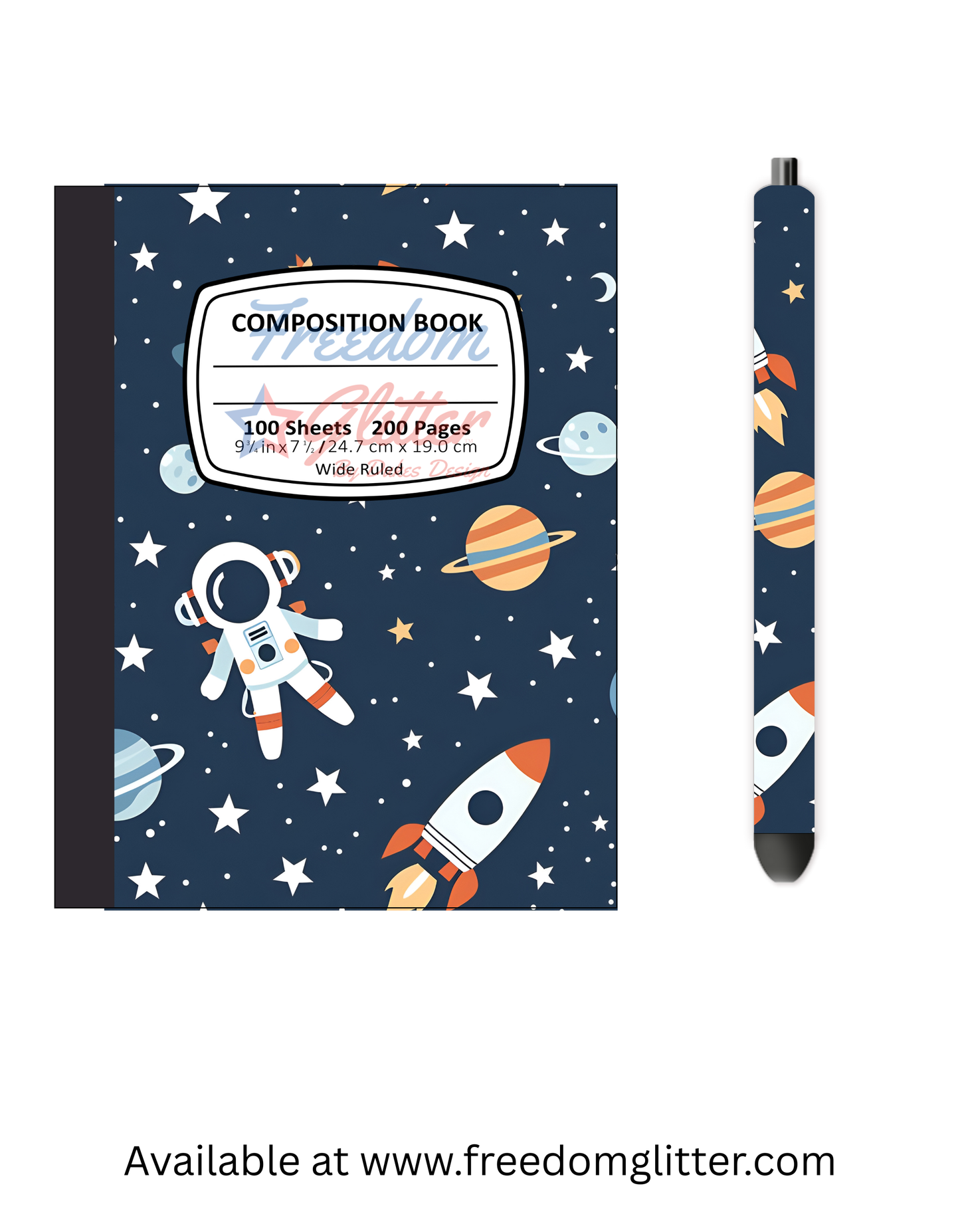 Space 1 Notebook Cover
