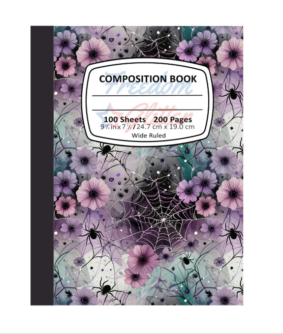 Spiders 2 Notebook Cover