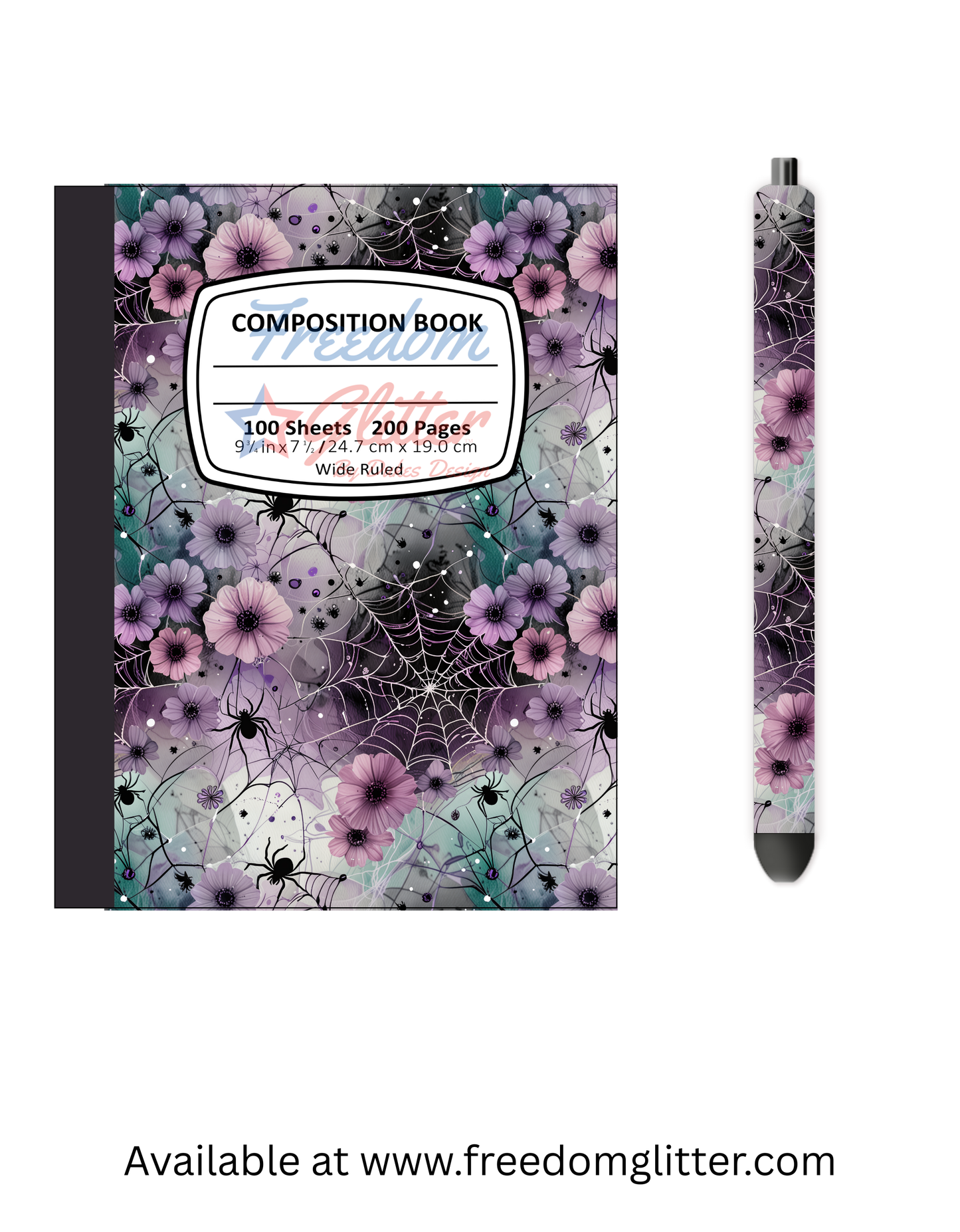Spiders 2 Notebook Cover