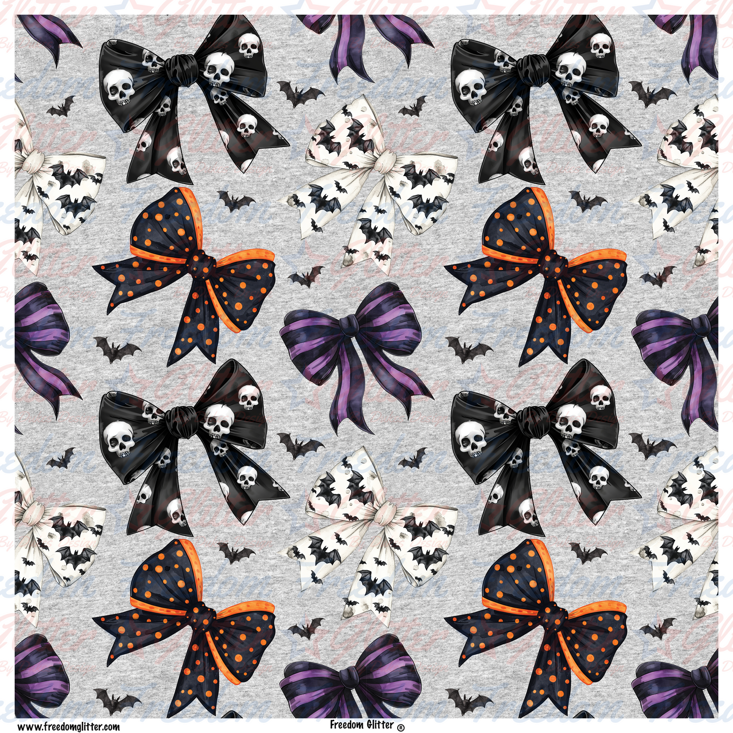 Spooky Bows (Printed Vinyl)