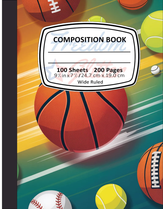 Sports 1 Notebook Cover