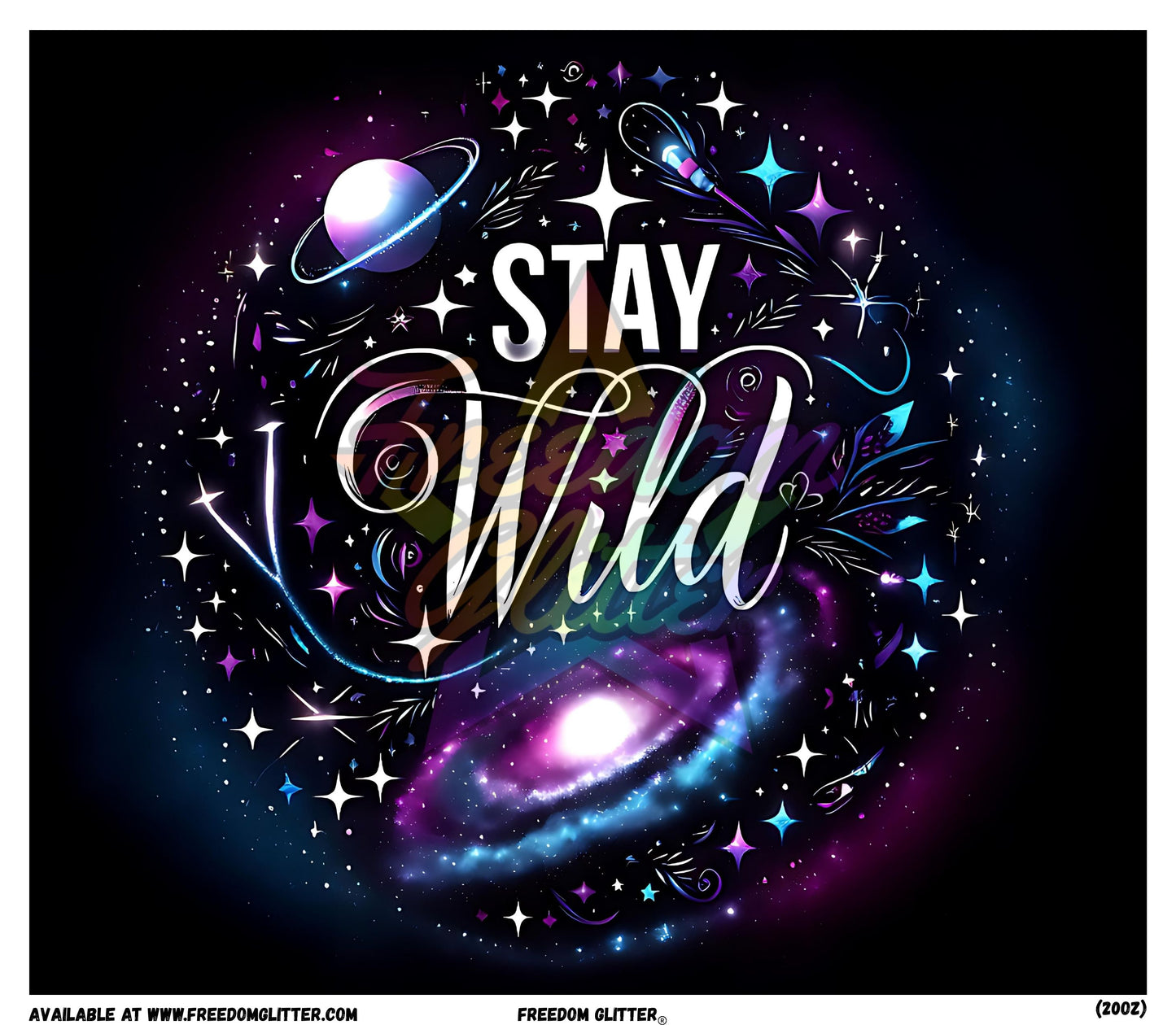 Stay Wild Wrap (Printed Vinyl)