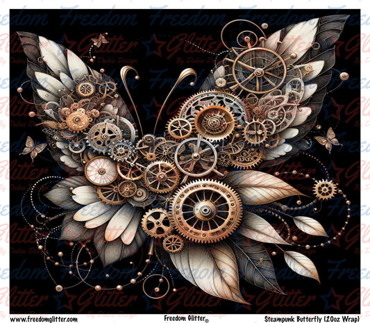 Steampunk Butterfly (Printed Vinyl)